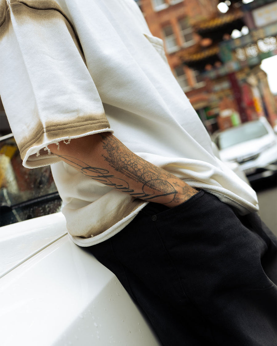 Smoke Trail Terry Oversized Tee