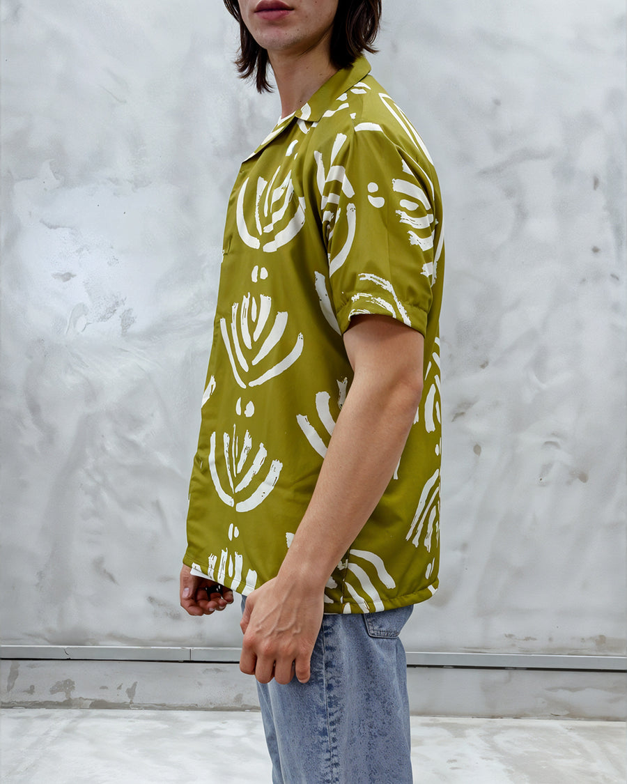 Tropical Drift Resort Collar Shirt