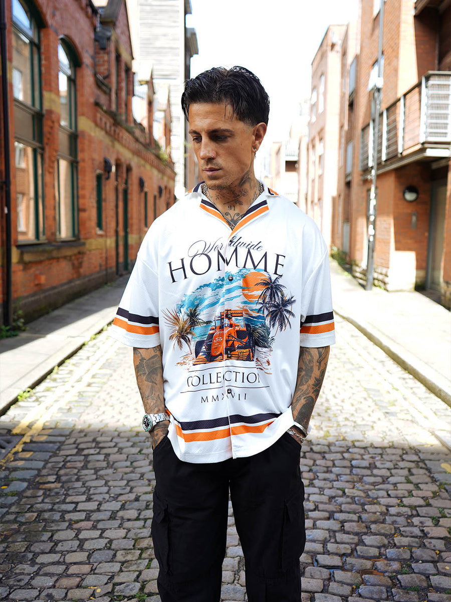 Homme Coastline Button Down Jersey