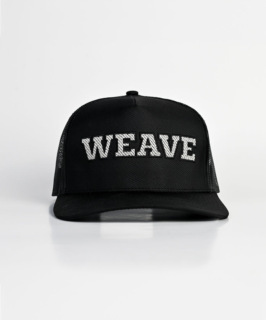 Weave Wardrobe Weave Blackout Trucker Hat Weave Wardrobe 