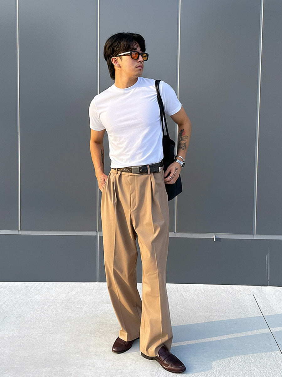Unisex Classic White Basic Tee – Weave Basics