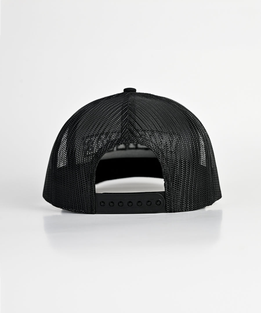 Weave Wardrobe Weave Blackout Trucker Hat Weave Wardrobe 