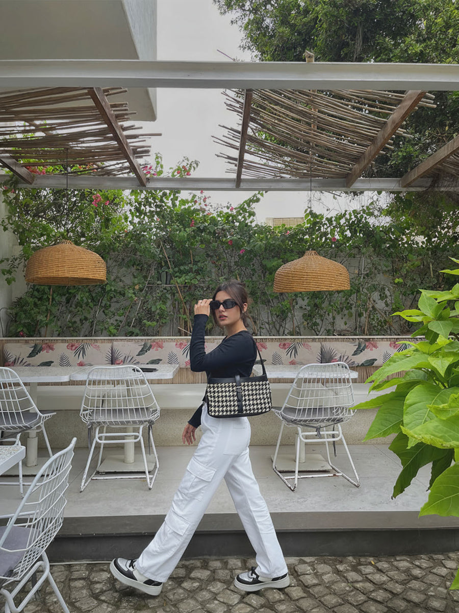 UNISEX Ice White Utility Cargo Pants