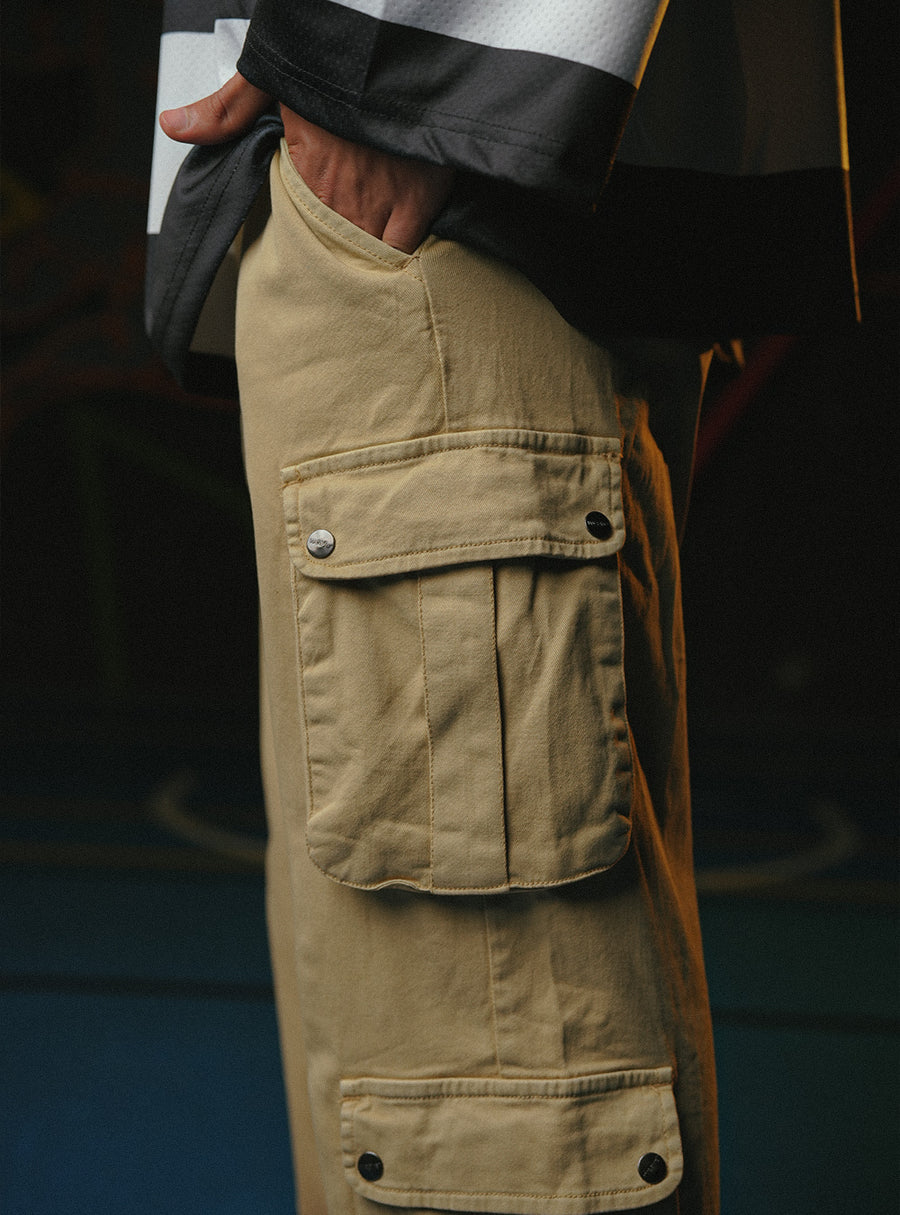 UNISEX Sandstone Cargo Pant | Weave Wardrobe