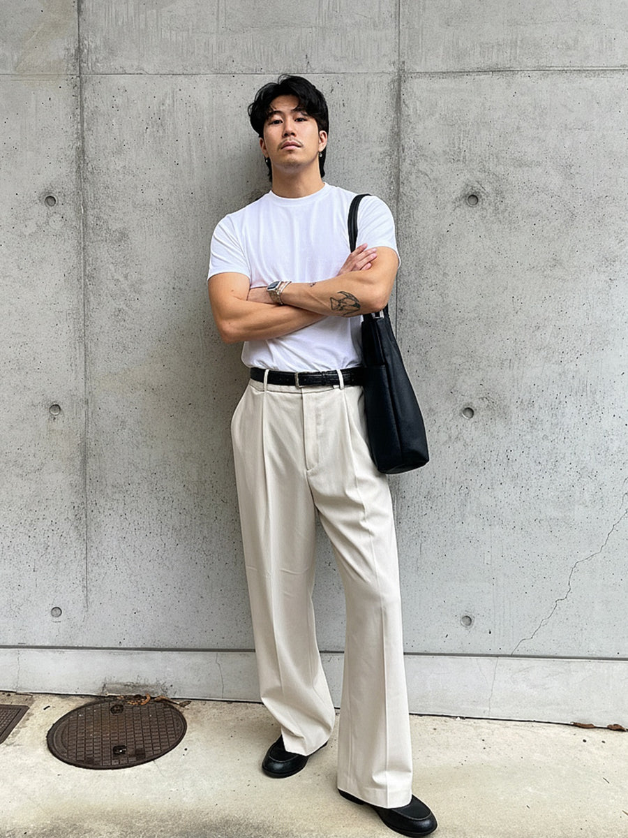 Unisex Classic White Basic Tee – Weave Basics