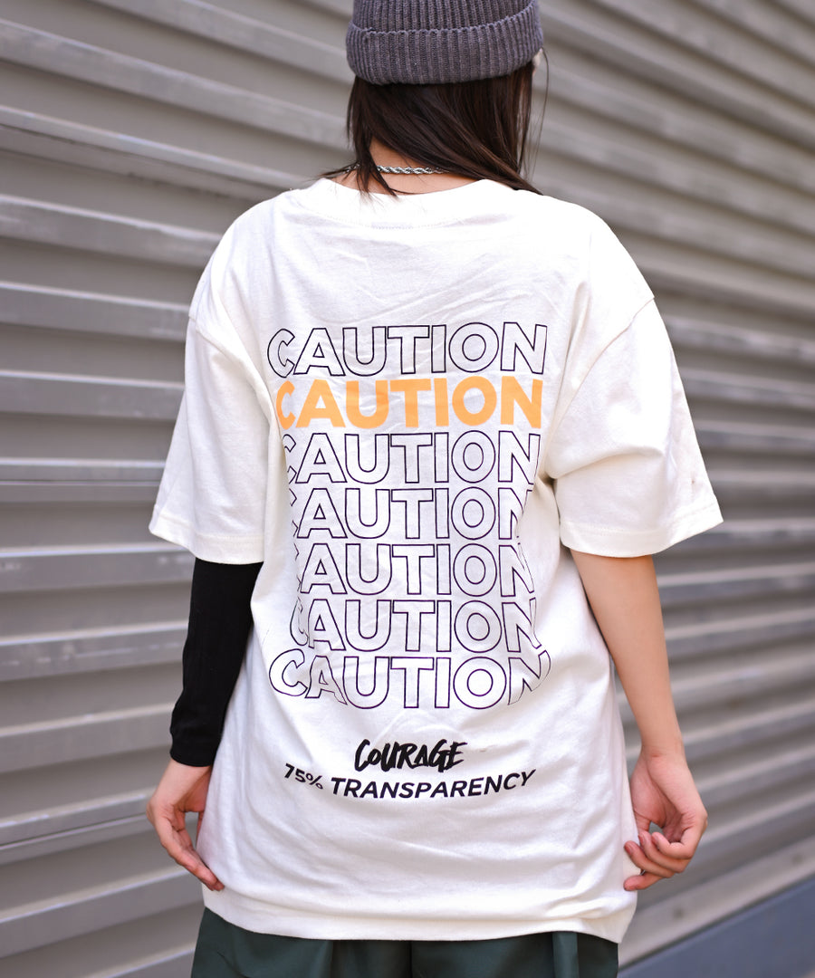 Courage & Caution Unisex Oversized Graphic T-Shirt