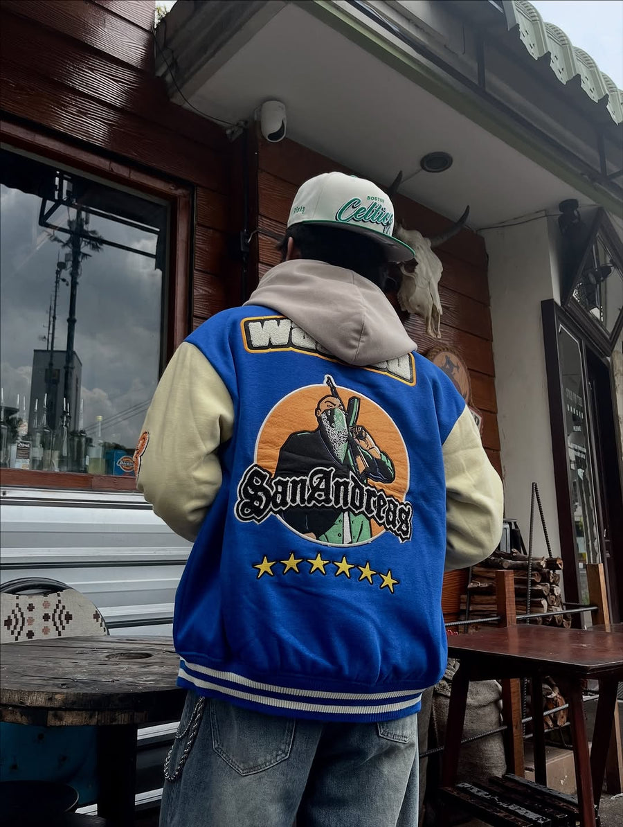 Unisex San Andreas Varsity Jacket