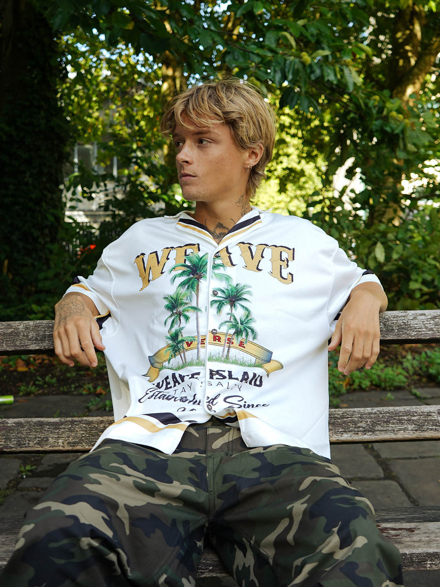 Weave Island Button Down Jersey