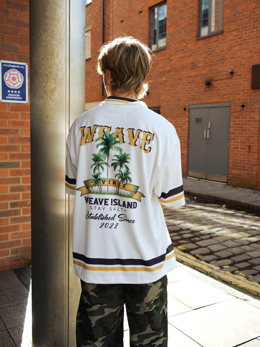 Weave Island Button Down Jersey