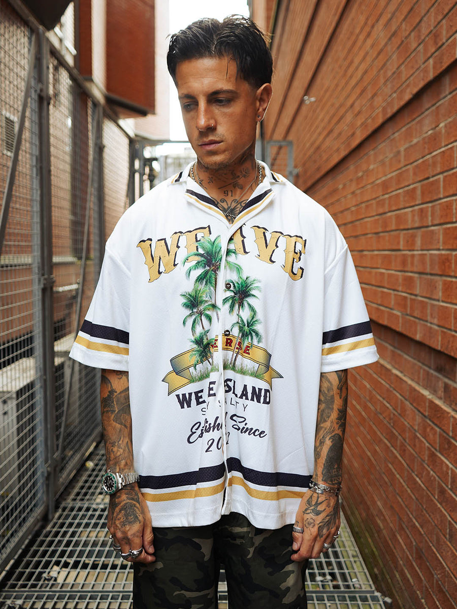Weave Island Button Down Jersey