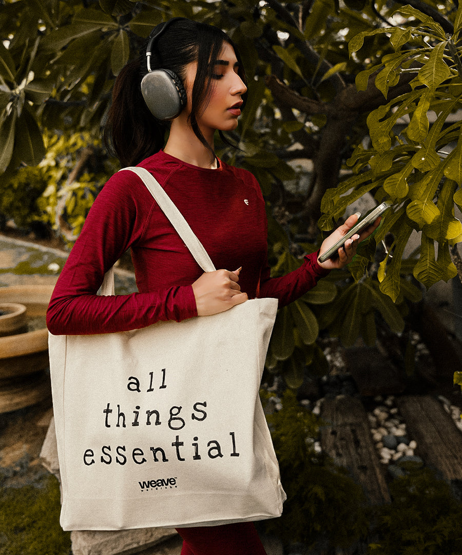 Essential Style Canvas Tote Bag