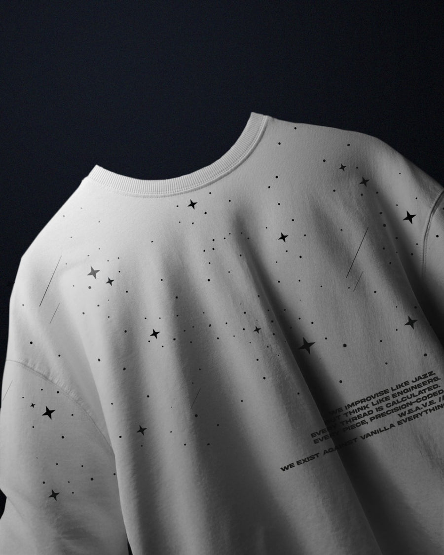 Manifesto Oversized Tee – Ash Grey