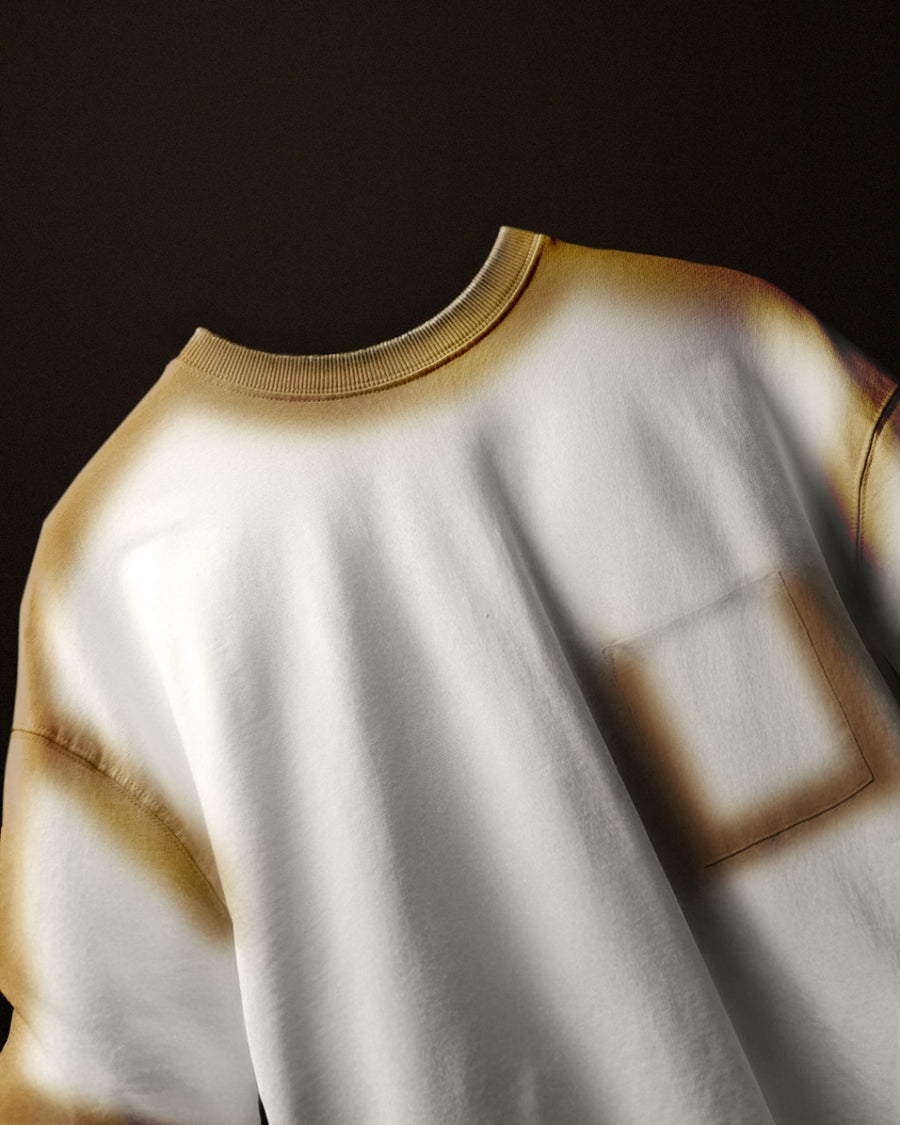 Smoke Trail Terry Oversized Tee